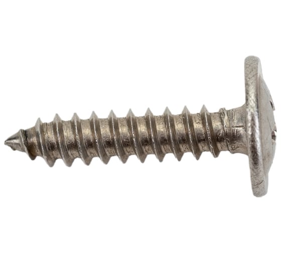 Саморез для металла с прессшайбой ЦКИ Глобал 4.2х19 остроконечный, A2, уп. 200 шт. 65024