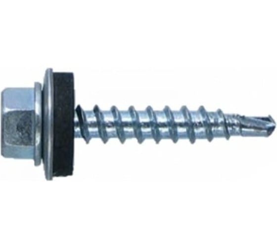 Кровельный саморез по дереву ЦКИ Глобал KRS 4.8x65, сверлоконечный, Ц, 250 шт. 13224