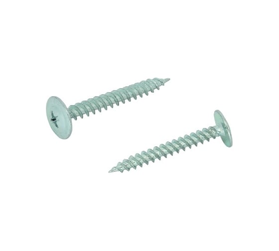 Саморез для металла с прессшайбой ЦКИ Глобал 4.2х41, остроконечный, Ц, 1000 шт. 68134