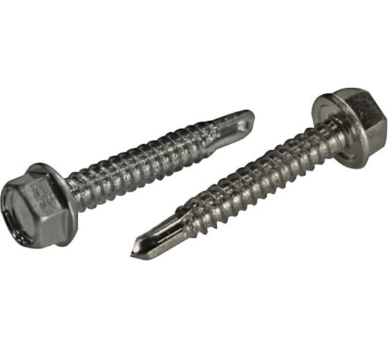 Саморез ЦКИ Глобал DIN 7504-K JP76 4.8x22, сверлоконечный, Ц, SW 8 200 шт. 76163 1