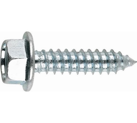 Саморез ЦКИ Глобал DIN6928 C 5.5x13 мм, остроконечный, Ц, 50 шт. 80580 1