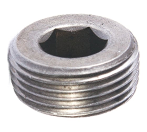 Коническая пробка ЦКИ Глобал DIN 906, R 1/2", Ц, уп. 20 шт. 64825