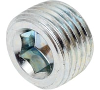 Пробка коническая ЦКИ Глобал DIN 906, м16x1.5, цинк, 5 шт. 37960