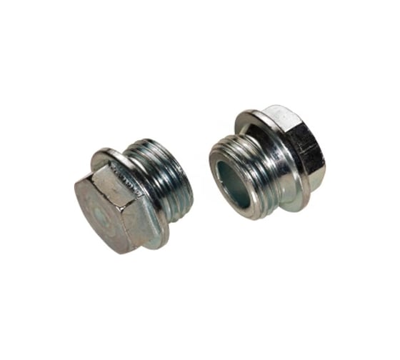 Пробка цилиндрическая ЦКИ Глобал DIN7604A М22x1.5, Б/П, 2 шт. 54301