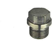 Пробка цилиндр. с фланцем ЦКИ Глобал DIN910, М10x1.0 мм, ЛАТ., 10 шт. 85094