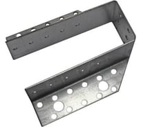 Перфорированная опора бруса ЦКИ Глобал 140х50, раскрытая, Ц, уп. 5 шт. 64733