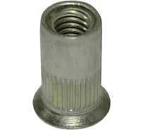 Заклепка-гайка ЦКИ Глобал м8, потайная, рифленая, А2, bralo, 10 шт. 35706