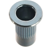 Заклепка-гайка ЦКИ Глобал М3x10 плоск. рифл. удл. СТ. Ц REX 100 шт. 59085