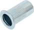 Заклепка-гайка ЦКИ Глобал М6x18 потайная, рифленая, сталь, цинк, REX, под пакет 4.0-6.0 мм, 200 шт. 60914 3