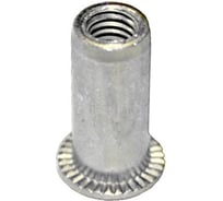 Заклепка-гайка ЦКИ Глобал М8х18.5, плоск., удл., Ст. Ц, BRALO, E: 3.0-5.5 мм, уп. 100 шт. 64548