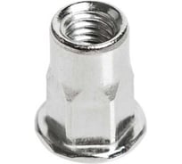 Заклепка-гайка ЦКИ Глобал М6 плоская, 1/2 шестигранная, A2, REX, 50 шт. 47623
