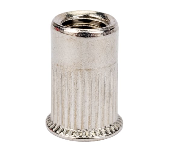 Заклепка-гайка ЦКИ Глобал М5, плоск., уменьш., рифл., A2, REX, уп. 50 шт. 64524