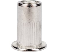 Заклепка-гайка ЦКИ Глобал М8х18.5, плоск., рифл., удл., A2, REX, E: 3.0-5.5 мм, уп. 50 шт. 64546