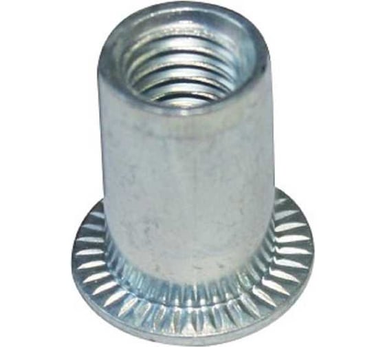 Заклепка-гайка ЦКИ Глобал М 5x15 Плоск. Рифл. А2 REX 50 шт 76173