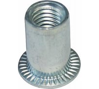 Заклепка-гайка ЦКИ Глобал М5x16, плоская, рифленая, сталь, цинк, REX, под пакет 3.0-5.0 мм, 50 шт. 60915