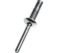 Тяговая заклепка ЦКИ Глобал Ст/Ст плоская, 6.4x19 мм, структурная M-Lock, под пакет 2.03-15.87 мм, 50 шт. 77430