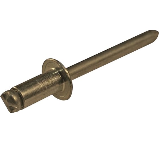 Тяговая заклепка ЦКИ Глобал Ст/Ст, плоская, 4.0x18 REX 200 шт. 59948