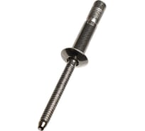 Тяговая заклепка ЦКИ Глобал A2/A2 плоская, 6.4x19 мм, структурная M-Lock под пакет 2.03-15.87 мм, 50 шт. 77452