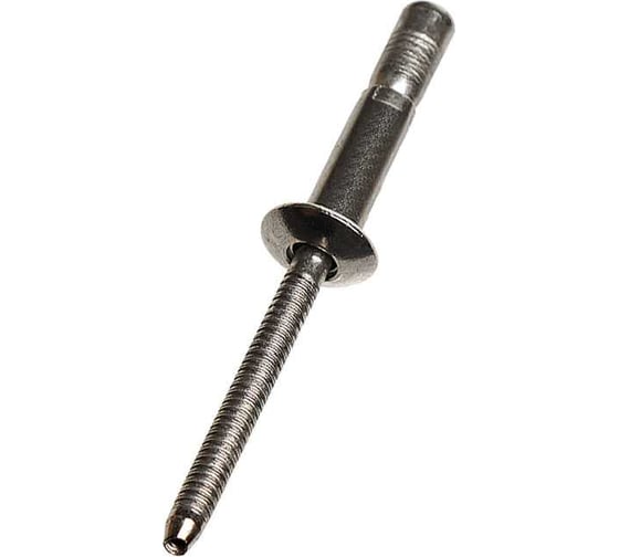 Тяговая заклепка ЦКИ Глобал A2/A2 плоская, 4.8x14 см, структурная M-Lock под пакет 1.63-11.1 мм, 50 шт. 77450