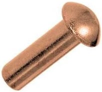 Забивная заклепка ЦКИ Глобал DIN660, 4x10 мм, медь, 50 шт. 84390
