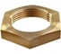 Гайка трубная ЦКИ Глобал DIN 431, 1 1/2", низкая, латунь, sw60, 1 шт. 83803 1