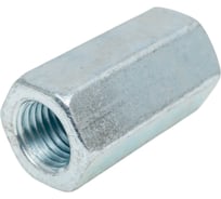 Гайка ЦКИ Глобал DIN6334 удлиненная, М16x48, 10, Ц, SW 24, 2 шт. 41473