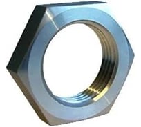 Гайка трубная ЦКИ Глобал DIN431, 1/4, низкая, 14H, Ц, SW 21, 5 шт. 47972