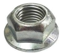 Гайка с фланцем ЦКИ Глобал DIN 6927 М14, самоконтр., 8, Ц, SW 22, уп. 25 шт. 64090