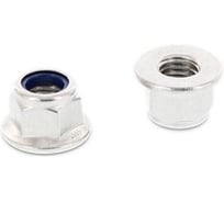 Гайка с фланцем ЦКИ Глобал DIN 6926, М8, самоконтр., 8, Ц, 100 шт. 68101