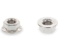 Гайка с фланцем ЦКИ Глобал DIN 6923, М4 8, Ц, 250 шт. 5708