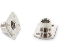 Гайка приварная ЦКИ Глобал art.9060, м4, форма a, А2, 10 шт. 82904