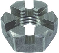 Корончатая гайка ЦКИ Глобал DIN 937, М14х1.5, низкая, 17H, Б/П, SW22, уп. 25 шт. 64030