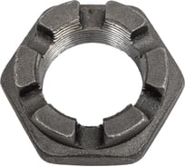 Корончатая гайка ЦКИ Глобал DIN937 М30x1.5, низкая, 17H, Б/П, SW 46, 1 шт. 11466
