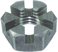 Корончатая гайка ЦКИ Глобал DIN 937, м20, прорезная, низкая, А2, sw30, 2 шт. 82902