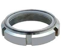 Шлицевая круглая гайка ЦКИ Глобал ART.88081 М35x1.5 с нейлоновой вставкой, 14H, Ц, 1 шт. 54636