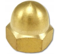 Колпачковая гайка ЦКИ Глобал DIN1587, М 6, лат., SW 10, 25 шт. 47956