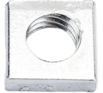 Квадратная гайка ЦКИ Глобал DIN 562, М6 низкая 4, Ц, 100 шт. 19753