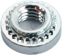 Запрессовочная гайка ЦКИ Глобал круглая S М3-1 1,0 мм, Ц, 100 шт. 33701