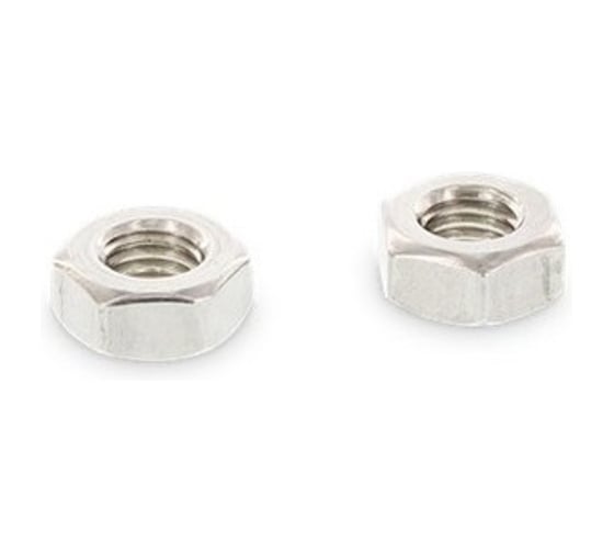 Гайка ЦКИ Глобал DIN934  М16 шестигранная ЛЕВАЯ РЕЗЬБА  A2-70  SW 24  2 шт 83833