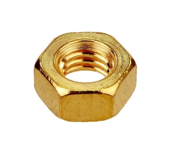 Гайка ЦКИ Глобал DIN934  М16х1.5 шестигранная ЛАТ.       SW 24  5 шт 80711