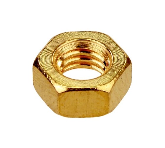 Гайка ЦКИ Глобал DIN934 М 1.0 шестигранная ЛАТ. SW 2.5 20 шт 76433