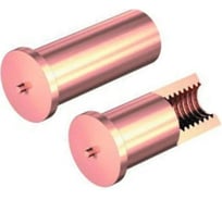 Втулка приварная резьбовая ЦКИ Глобал 6x10 мм, М4, Cu, 10 шт. 53591