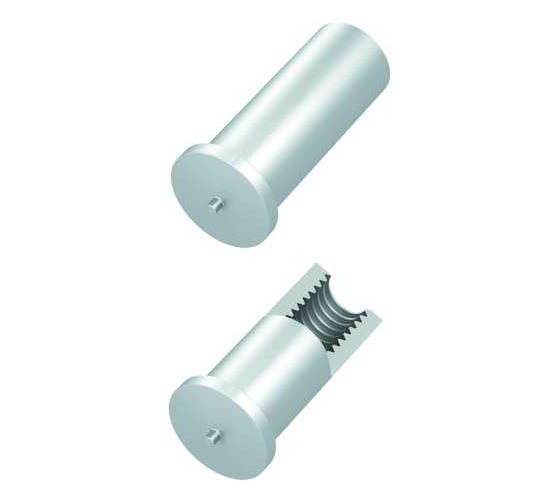 Резьбовая приварная втулка ЦКИ Глобал AL 5x15 М3 20 шт. 81007