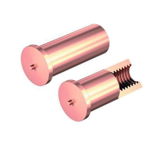 Втулка приварная ЦКИ Глобал резьбовая, cu 7.1x12, м5, 10 шт. 82892 1