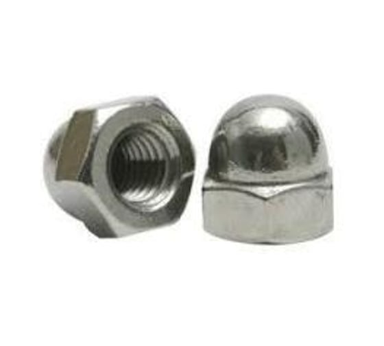 Гайка ЦКИ Глобал DIN1587 колпачковая M8 нерж. A2 100шт 58905 1