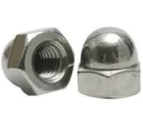 Гайка ЦКИ Глобал DIN1587 колпачковая M 6 Ц 500шт 60658