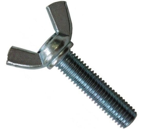 Винт-барашек ЦКИ Глобал м8x16, DIN 316, цинк, 20 шт. 53652 1