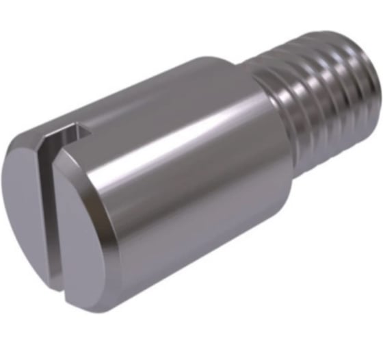 Винт цилиндрический с цапфой и шлицем ЦКИ Глобал DIN 927, м4x6 14h, Б/П, 10 шт. 51924
