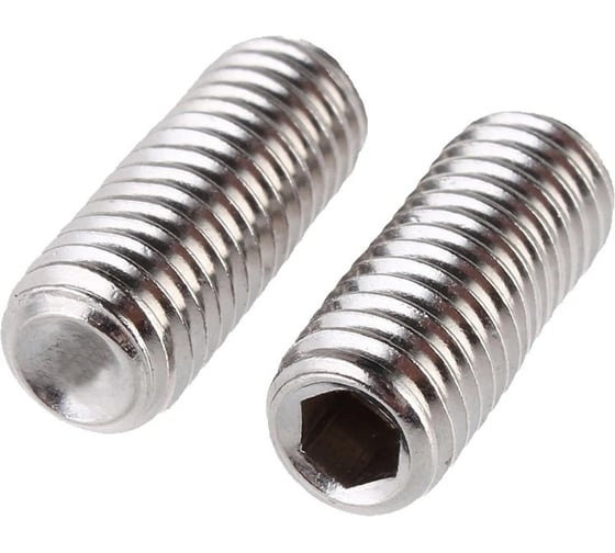 Установочный винт ЦКИ Глобал DIN 916 м3x12, А2, hex 1.5, 50 шт. 82885