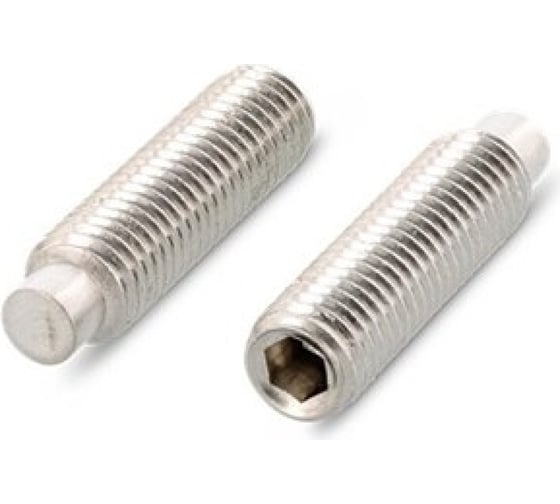 Установочный винт ЦКИ Глобал DIN 915, М6x30, 45H, Ц, HEX3, 40 шт. 76470